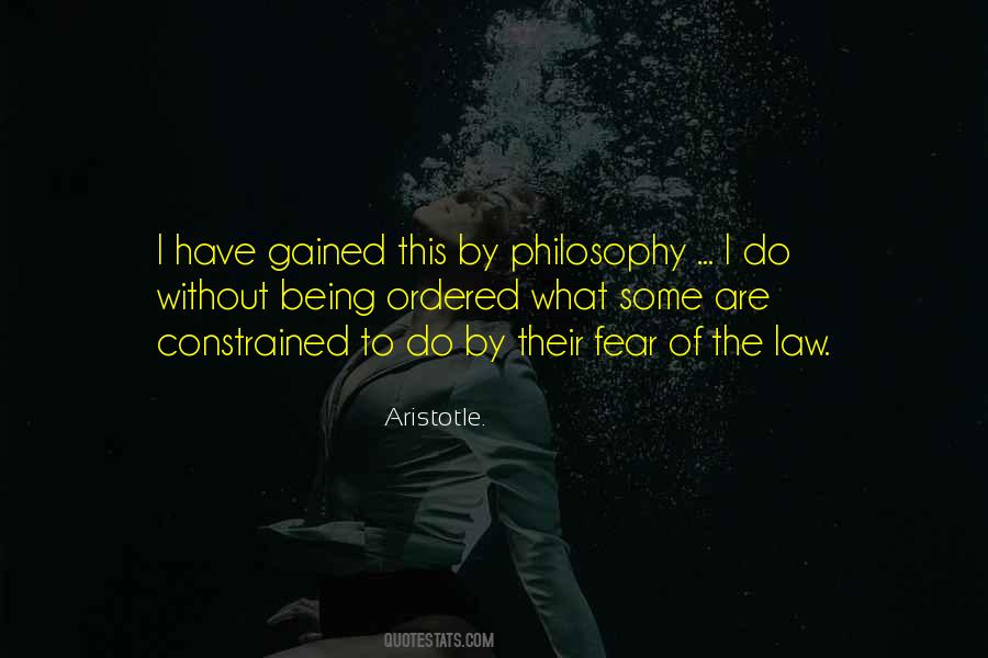 Quotes About Philosophy Of Law #1747510