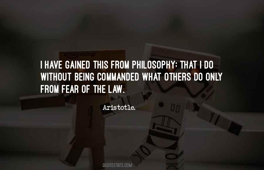Quotes About Philosophy Of Law #454403