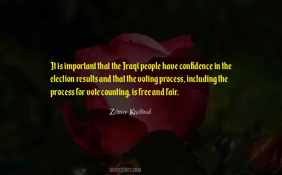 Quotes About The Election Process #926929