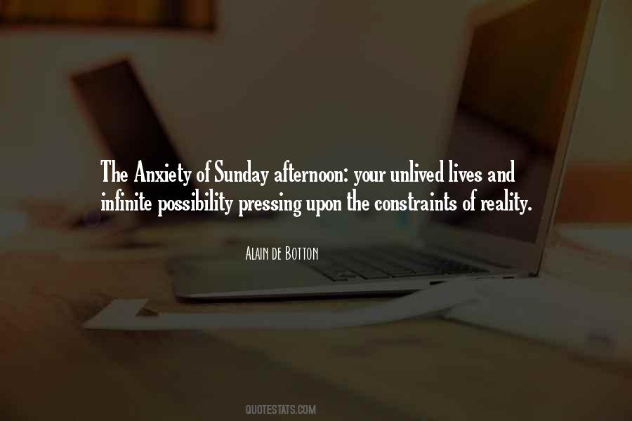 Quotes About Sunday Afternoon #771716