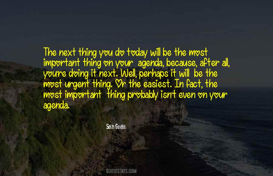 Quotes About Urgent And Important #1741901