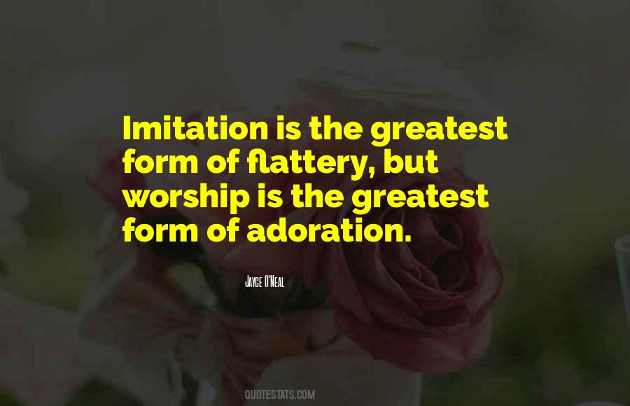 Quotes About Adoration #1017602