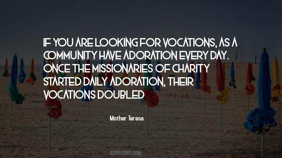 Quotes About Adoration #1054677