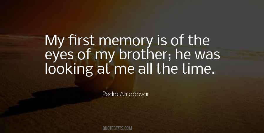 First Memory Quotes #1266719