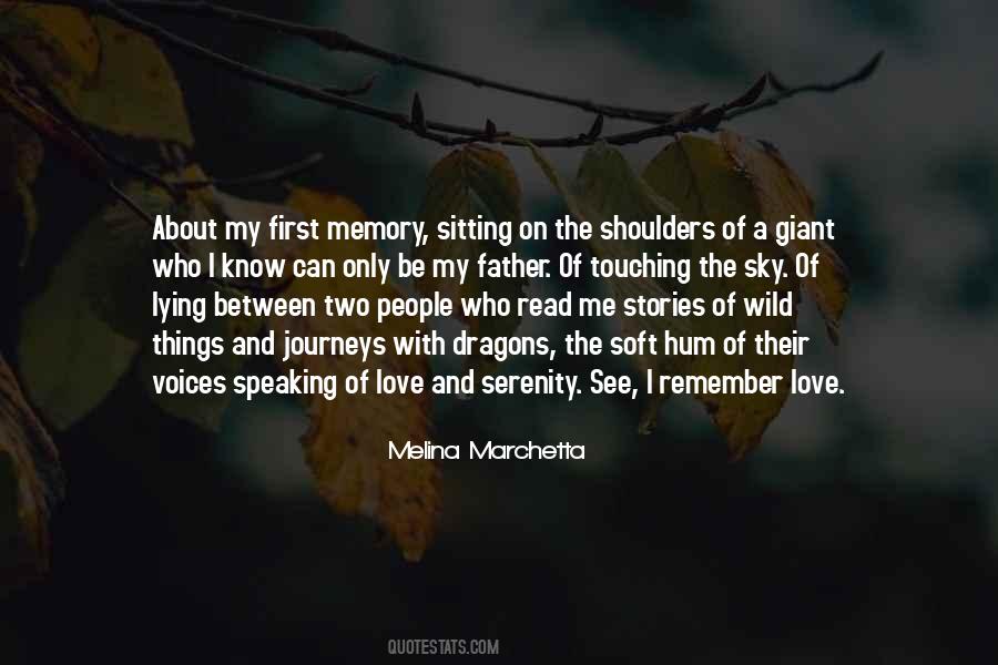 First Memory Quotes #1724421