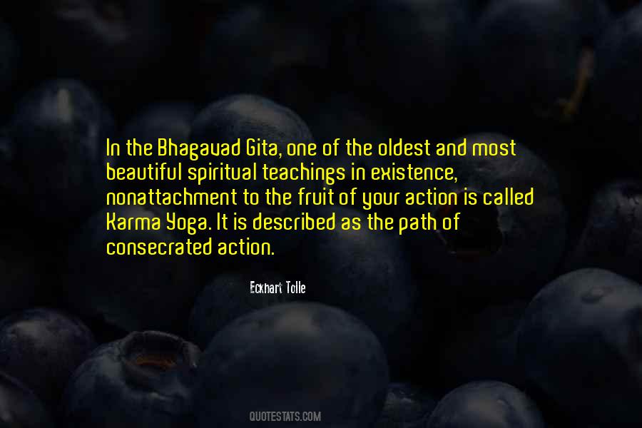Fruit Of Action Quotes #128674
