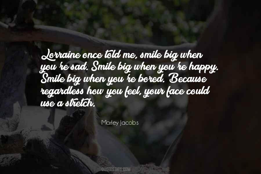 Sad Smile Quotes #1392434