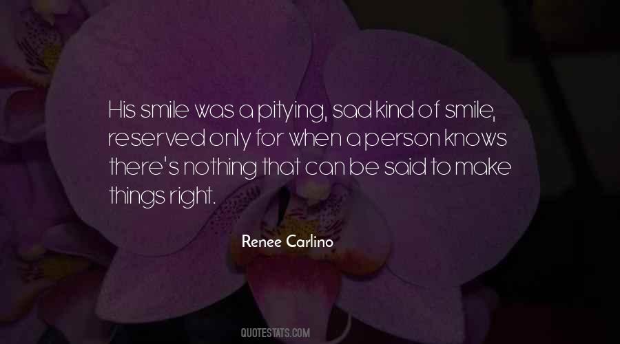Sad Smile Quotes #315952