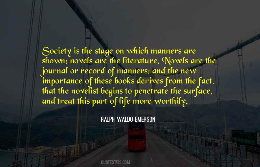 Quotes About Novels Books #94177