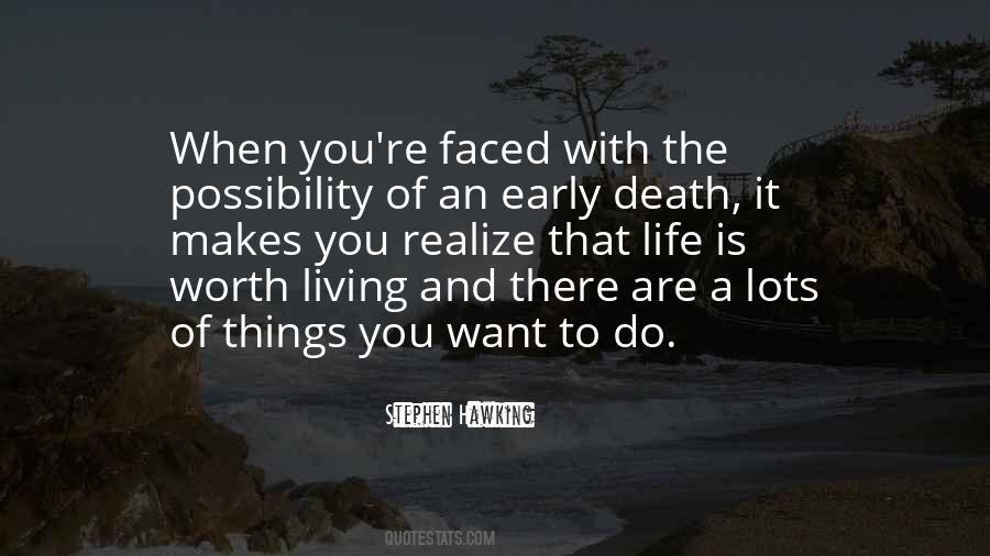 Quotes About Living And Death #102125