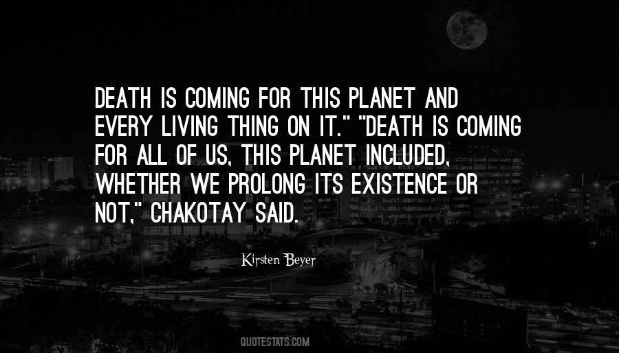 Quotes About Living And Death #269703