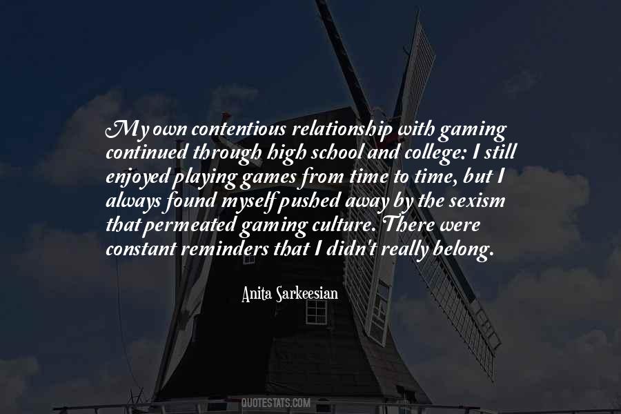 Gaming The Quotes #538088