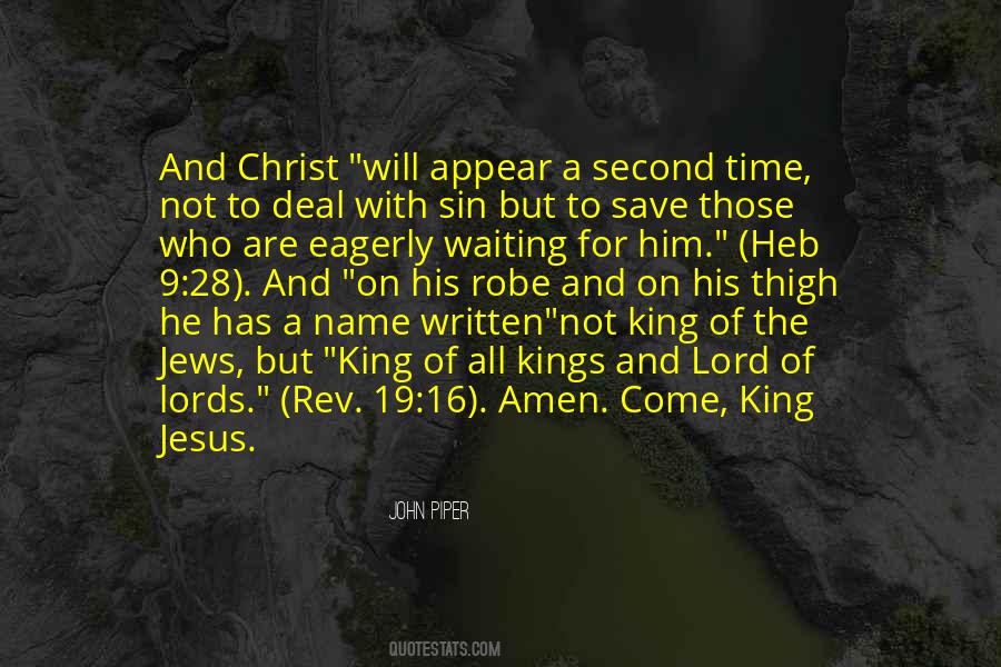 King Jesus Quotes #609834