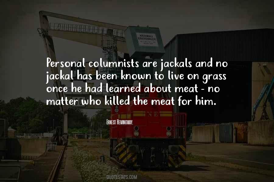 Quotes About Jackals #719430