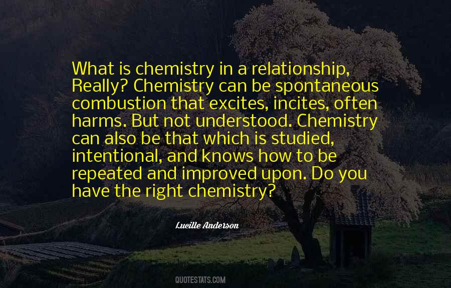 Quotes About Chemistry Love #1446607