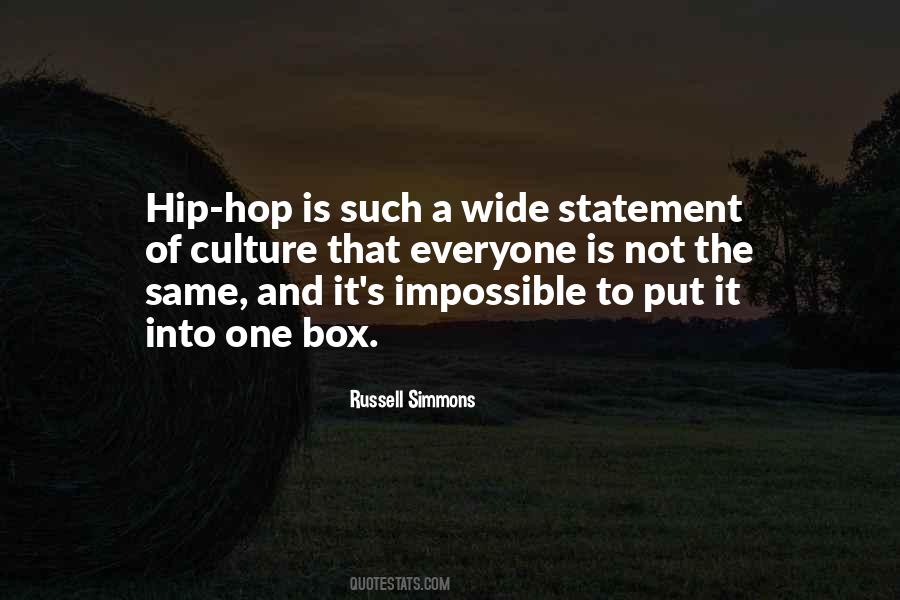 Quotes About Hip Hop Culture #1620685