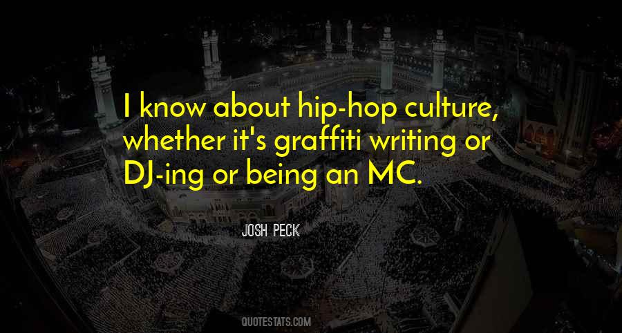 Quotes About Hip Hop Culture #658934