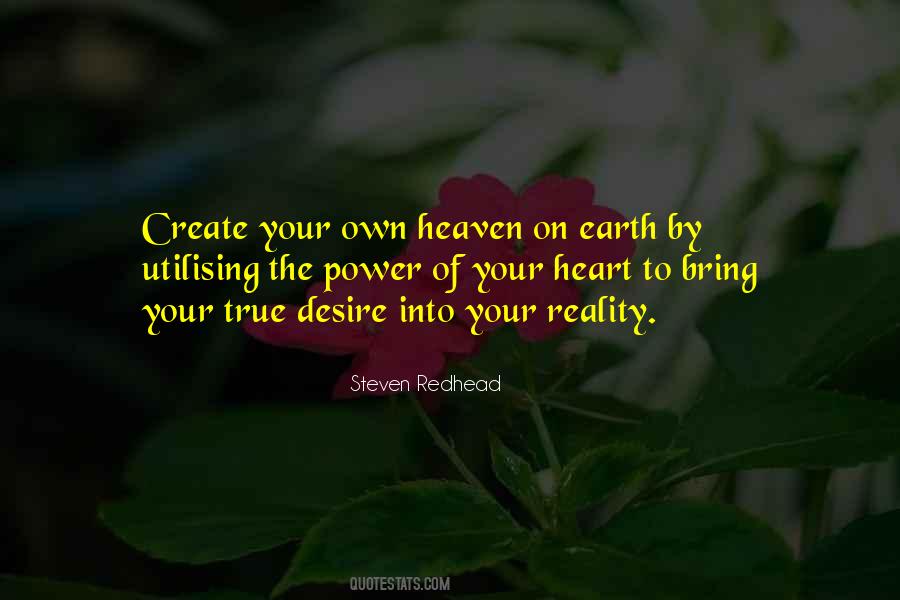Earth Heaven Quotes #17143