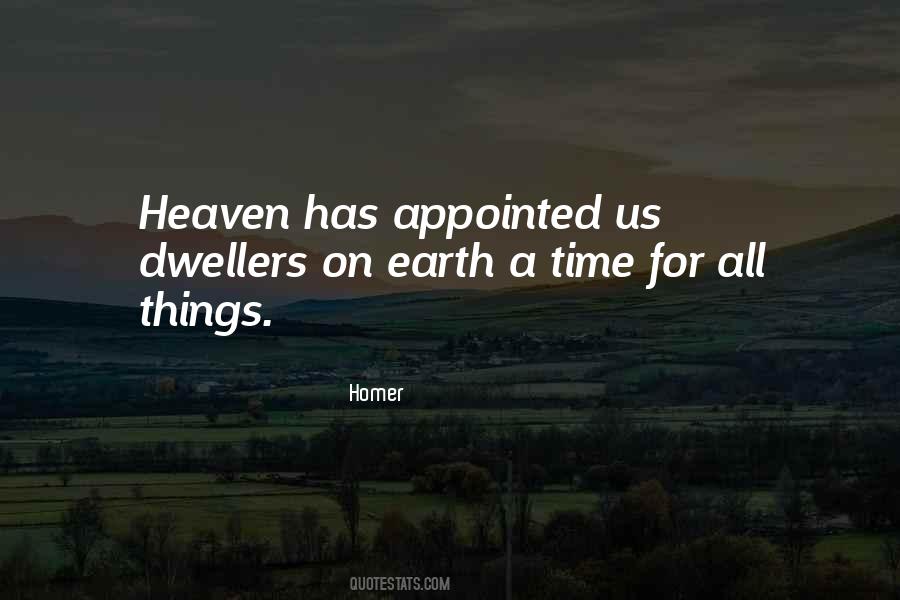 Earth Heaven Quotes #40038