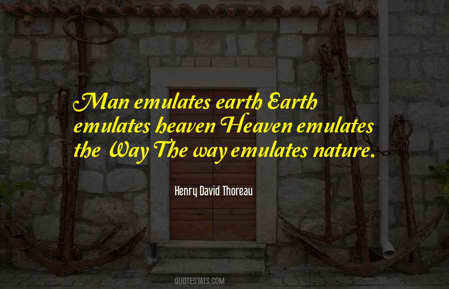 Earth Heaven Quotes #44325