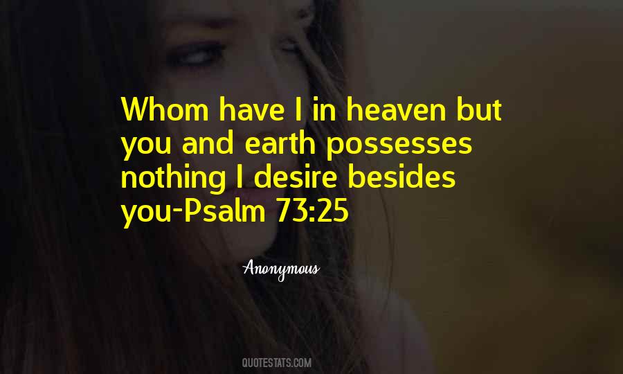 Earth Heaven Quotes #49611