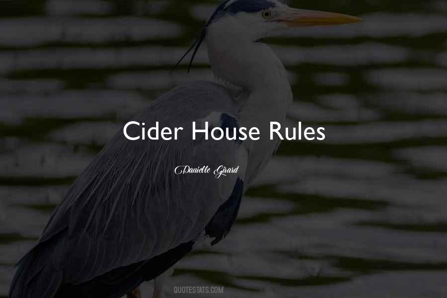 Quotes About House Rules #1780414