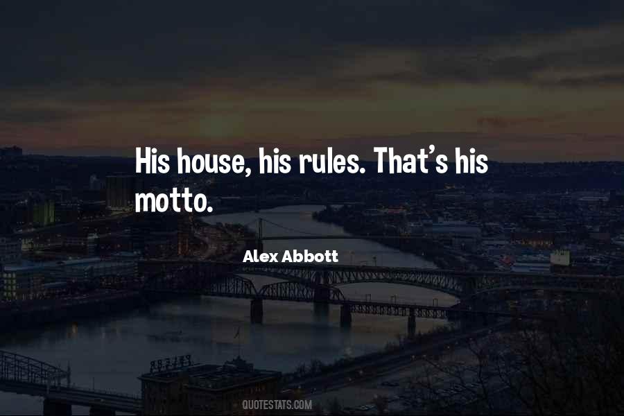 Quotes About House Rules #976754