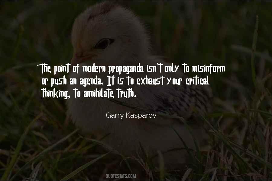 Quotes About Kasparov #161051