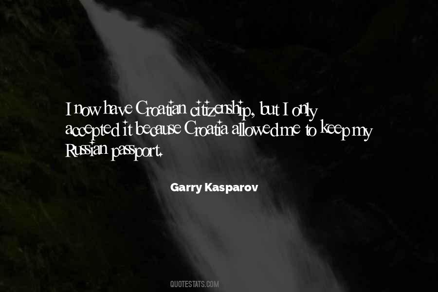 Quotes About Kasparov #308177