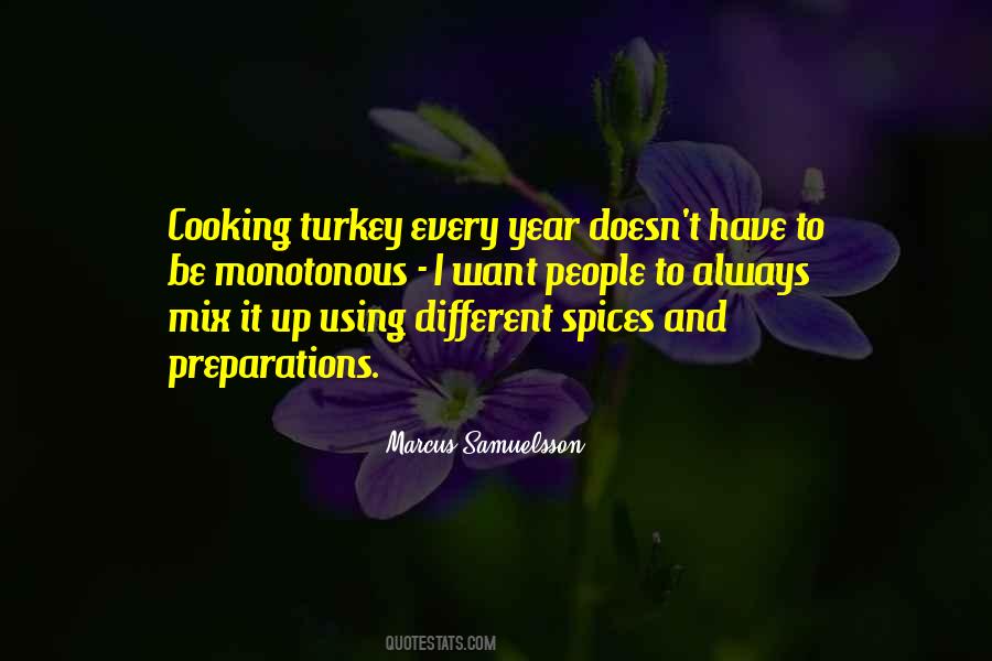 Cooking Turkey Quotes #970946