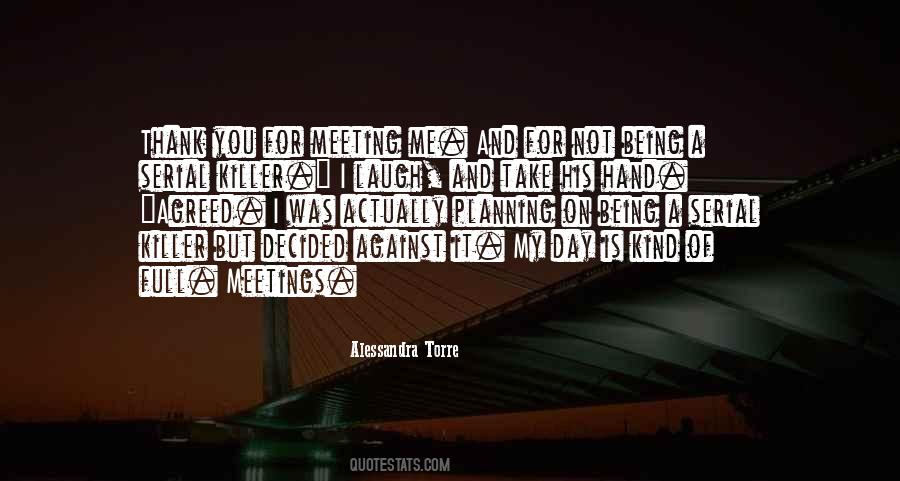 Quotes About First Meetings #1104028