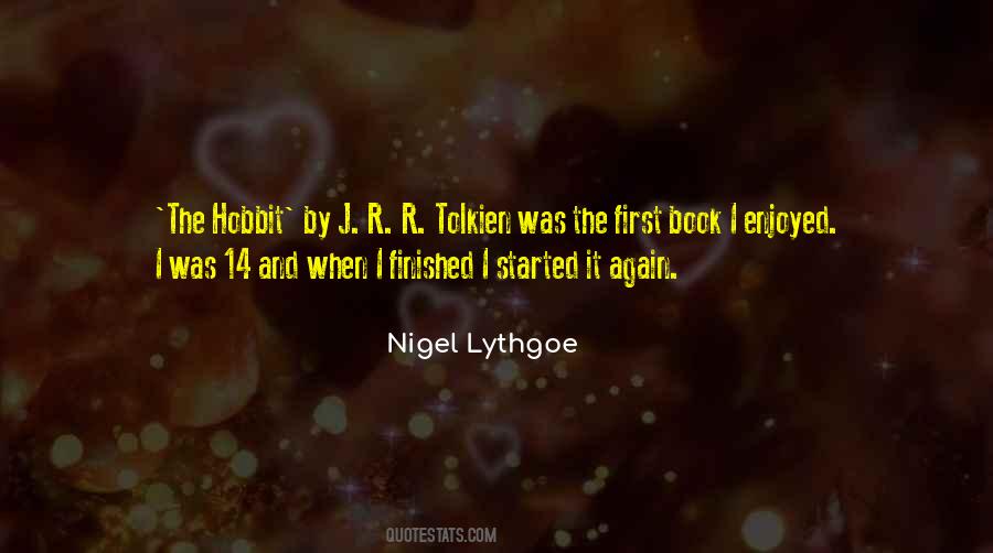 Quotes About Tolkien #141571