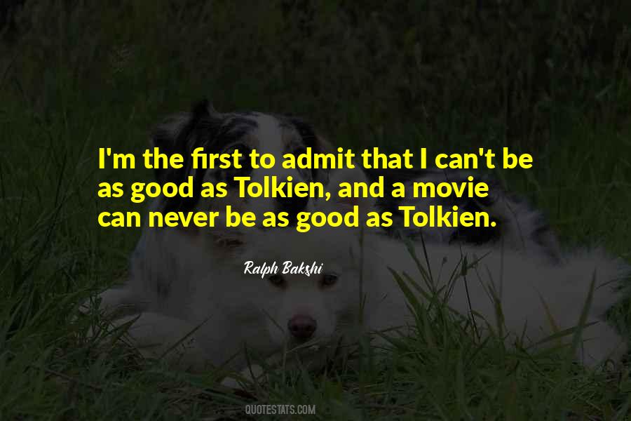 Quotes About Tolkien #925375