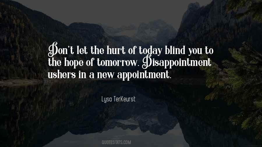 Quotes About Disappointment And Hurt #1542799
