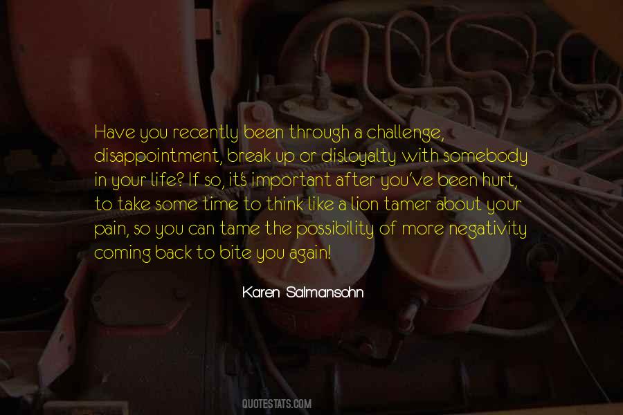 Quotes About Disappointment And Hurt #536754