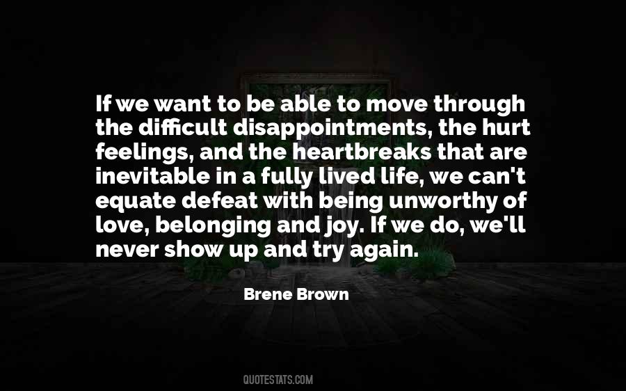 Quotes About Disappointment And Hurt #690003