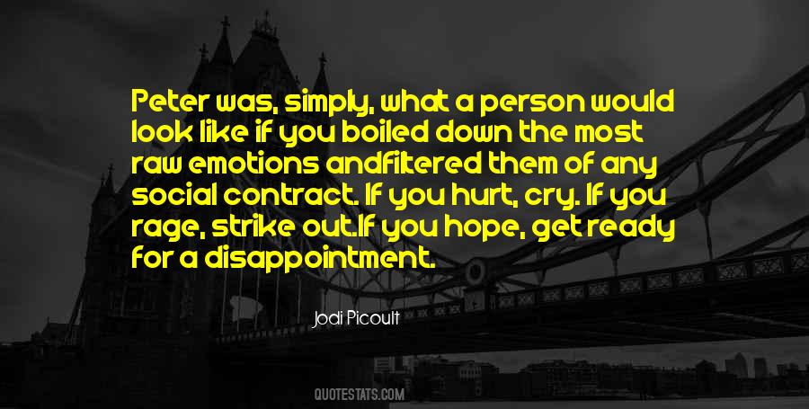 Quotes About Disappointment And Hurt #921872