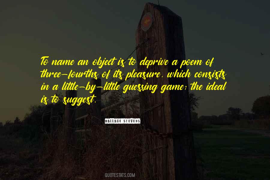 Name Of The Game Quotes #271511