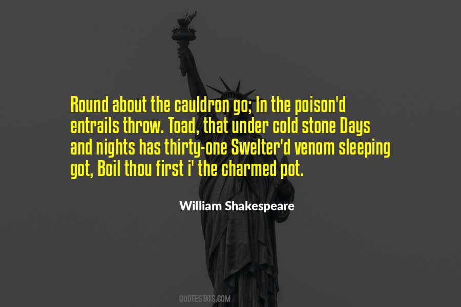 Shakespeare Poison Quotes #980719