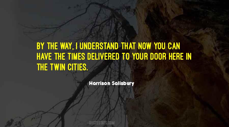 Understand The Times Quotes #812960