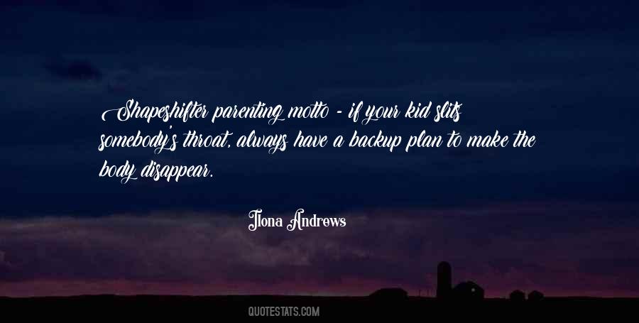 Quotes About Having A Backup Plan #983610