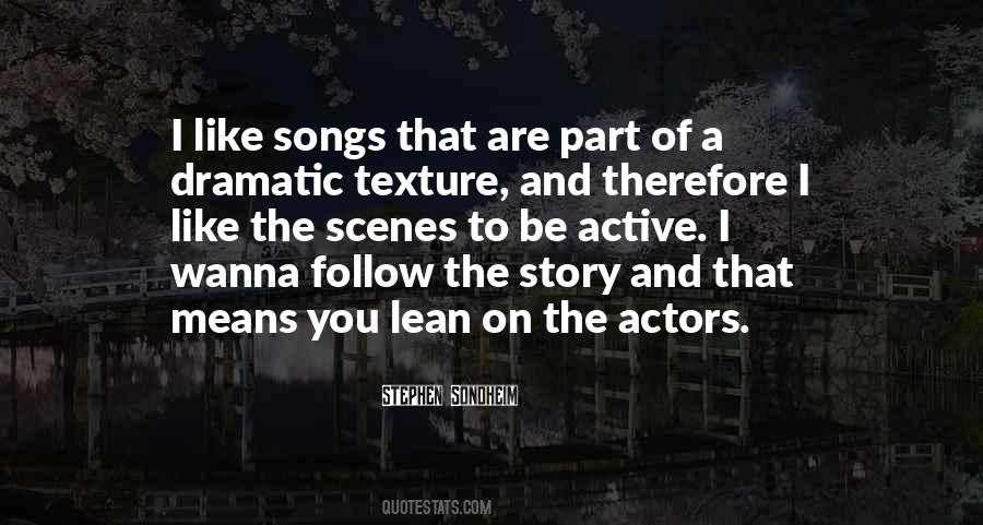 Dramatic Story Quotes #472770