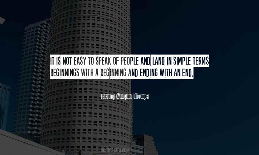 Quotes About Land's End #978153