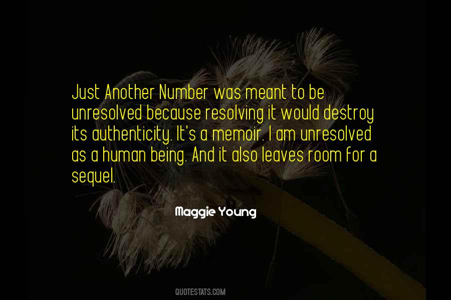 Just Another Number Author Quotes #300433
