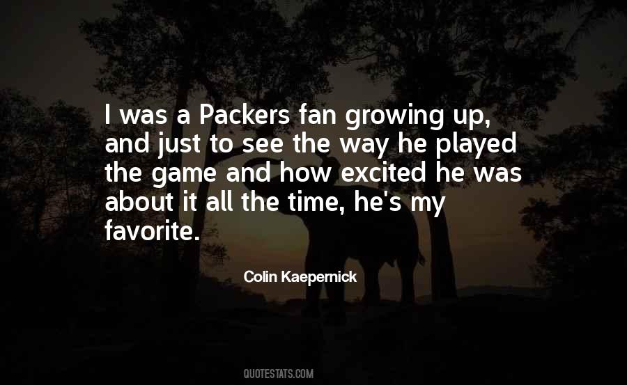 Quotes About Packers Fans #922172