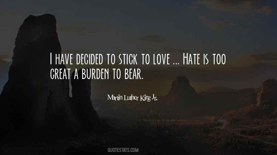 Love Martin Luther King Quotes #1304529