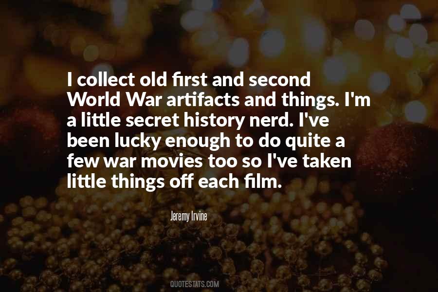 Quotes About Artifacts #1582385