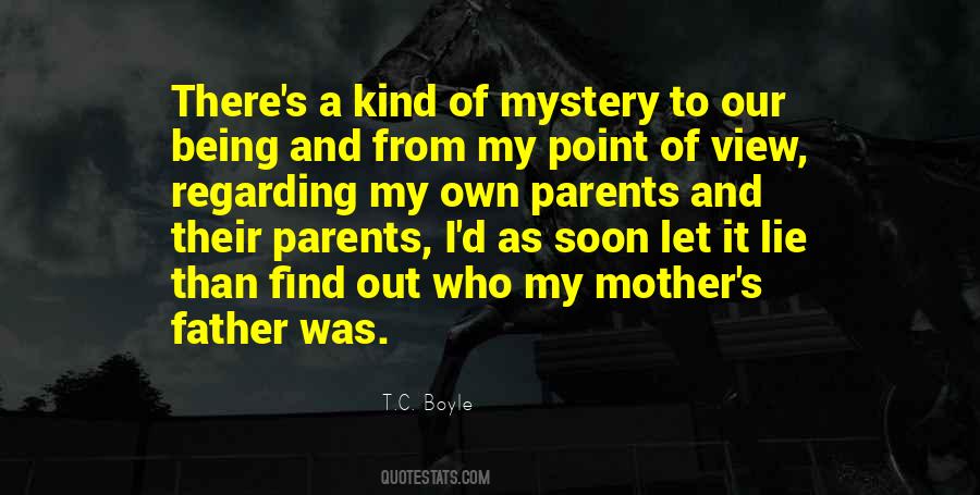 Quotes About Lying To Parents #388289