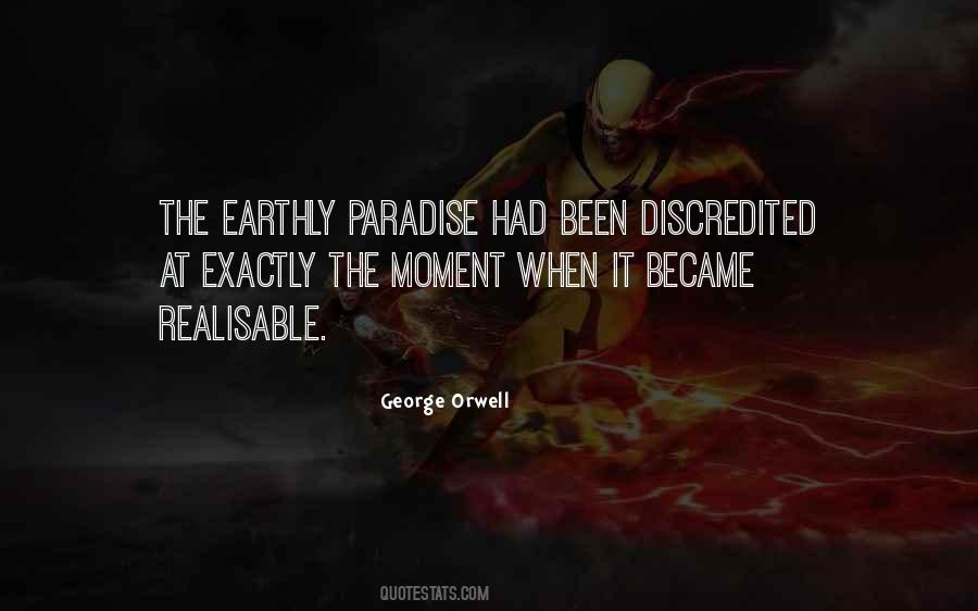 Earthly Paradise Quotes #117397