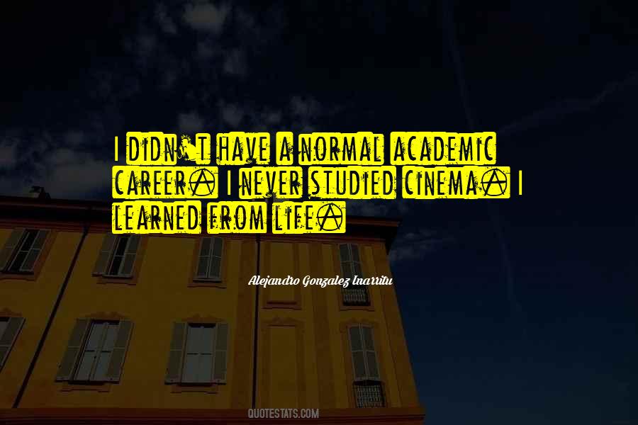 Academic Life Quotes #784028